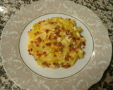 Foto del paso 5 de la receta: Calabacín con jamón, queso y huevo
