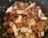 A picture of step 5 of Tripe Stew with Chorizo and Ham.