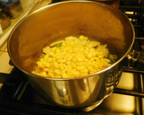 A picture of step 3 of Corn Chowder Soup.