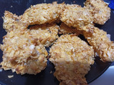Nuggets con salsa de yogur y limón sin gluten y sin lácteos