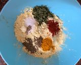 A picture of step 1 of Besan Sabzi With Lachha Paratha.