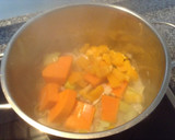 Foto del paso 6 de la receta: Crema de calabaza y zanahorias sin patata