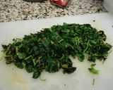 Foto langkah ke 3 dari resep Spinach Omelette / Telur dadar bayam.
