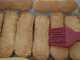 Crema pastelera con vainillas y merengue