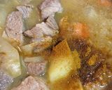 Foto del paso 5 de la receta Estofado de magro con patatas con salsa de curry