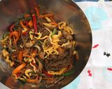 Foto langkah ke 12 dari resep Japchae (korean stir noodles).