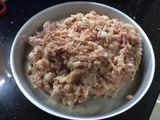 Thịt băm rang mắm tép