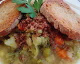 Foto del paso 11 de la receta: Sopa paisana con bacon crujiente en polvo