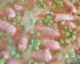 Foto del paso 8 de la receta: Salchichas con guisantes