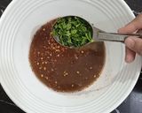 A picture of step 3 of Aloo Dum.