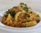 Foto del paso 2 de la receta: Arroz cremoso con calamares