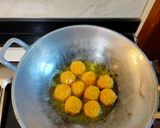 Foto langkah ke 4 dari resep Bola ubi coklat.
