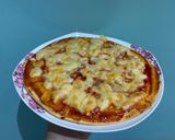 Hình bước làm 5 của món Bánh pizza xúc xích phomai