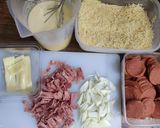 Foto langkah ke 1 dari resep Crustless Quiche Keto #Ketopad.