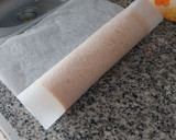 Foto del paso 31 de la receta: Bracito de crema de praliné de avellanas y compota de caqui cubierto de yema quemada (sin gluten)