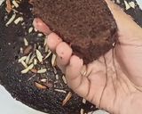 A picture of step 12 of Bourbon biscuit cake | 3 ingredients cake recipe without oven.
