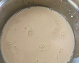 A picture of step 2 of Oreo tres leches cake.