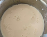 A picture of step 2 of Oreo tres leches cake.