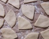 A picture of step 5 of Mahamri ya nazi #snacksreceipecontest.