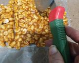 A picture of step 3 of Peanut Chikki.