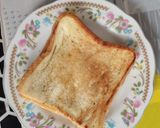 Foto langkah ke 4 dari resep Sarapan sat-set roti bakar teflon mentega.