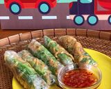 Hình bước làm 2 của món Bì Cuốn