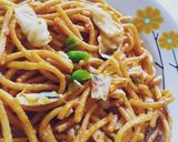 Foto langkah ke 4 dari resep Mie goreng lidi.