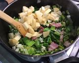 Une image de l'étape 18 de Soupe anti gaspi au chou, poireaux, navets, pommes de terre, tomate au lard.