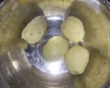A picture of step 3 of Poha potato fingers.