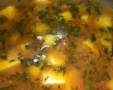 A picture of step 6 of Turnip and fenugreek sabji.