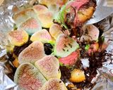 Gambar langkah 4 resipi 👩🍳Biscuit Marshmallow Dessert.
