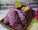 Foto langkah ke 4 dari resep Korean Sweet Potato Bread.