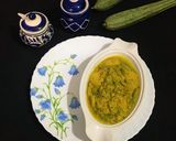 A picture of step 8 of Ridge Gourd in Poppy Seeds paste.