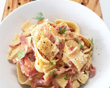 Foto del paso 3 de la receta: Tallarines con salsa Carbonara