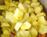 A picture of step 3 of Sweet potato dish.