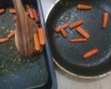 A picture of step 9 of Orange Glaze Roasted BabyCarrots.