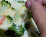 Foto langkah ke 6 dari resep Telur kukus brokoli.