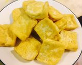 Hình bước làm 4 của món Tim gà rim đậu hũ