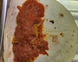 A picture of step 10 of Curry chicken enchiladas (includes overnight marinading).
