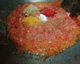 A picture of step 4 of Arbi Masala Curry.