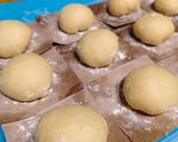 Foto langkah ke 7 dari resep Roti Goreng Jadul isi Kacang Hijau.
