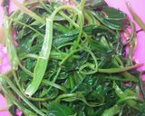 Foto langkah ke 3 dari resep Rujak Kangkung.