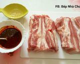 Hình bước làm 2 của món Thịt Xá Xíu Nấu Bằng Nồi Cơm Điện