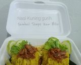 Foto langkah ke 8 dari resep Nasi Kuning Gurih + Sambal Tempe Ikan Bilis Satset.