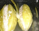 Hình bước làm 3 của món Canh khổ qua nhồi cá thác lác
