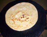 A picture of step 6 of Layered chapati n pojo.