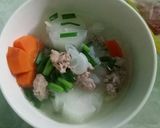 Hình bước làm 5 của món Nui bò bằm
