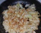 A picture of step 2 of Frijoles Charros.