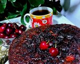 عکس مرحله 3 از دستور کیک گیلاس شکلاتی