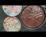 A picture of step 3 of Jaggery chikki.